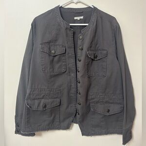 Maurice’s 1X Grey Utility Jacket